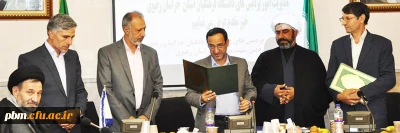 آیین تکریم و معارفه معاونان پیشین و جدید دانشگاه فرهنگیان خراسان رضوی برگزار شد