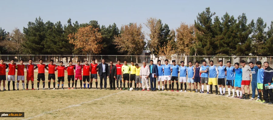 برگزاری بازی دوستانه فوتبال به مناسبت یوم الله 13 آبان