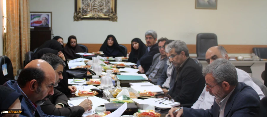 جلسه مدیران  گروه های آموزشی