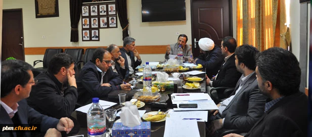 جلسه شورای معاونان پردیس شهید بهشتی برگزار شد