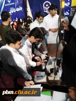 حضور فعال دانشجویان عضو انجمن علمی زیست شناسی در نمایشگاه دستاوردهای پژوهش استان