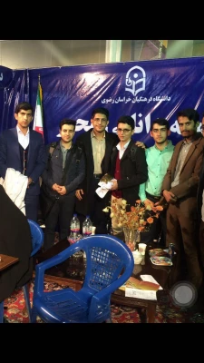 حضور فعال دانشجویان گروه زیست شناسی پردیس شهید بهشتی در نمایشگاه پژوهش و فناوری استان