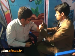 حضور فعال دانشجویان عضو انجمن علمی زیست شناسی در نمایشگاه دستاوردهای پژوهش استان