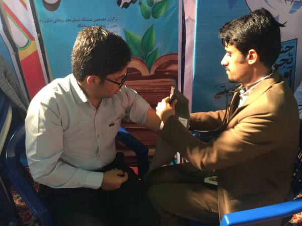 حضور فعال دانشجویان عضو انجمن علمی زیست شناسی در نمایشگاه دستاوردهای پژوهش استان