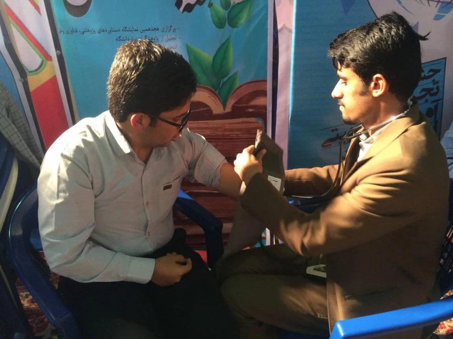 حضور فعال دانشجویان عضو انجمن علمی زیست شناسی در نمایشگاه دستاوردهای پژوهش استان