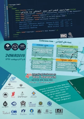 چهارمین کنفرانس بین المللی وب پژوهی