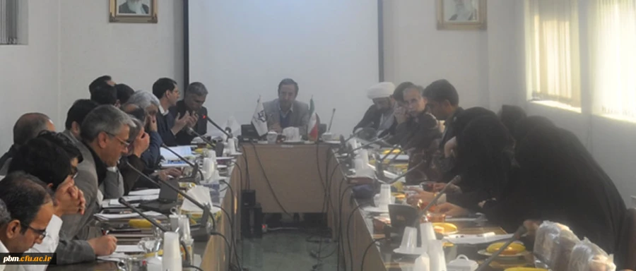 جلسه شورای فرهنگی اجتماعی دانشگاه فرهنگیان خراسان رضوی