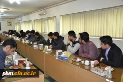 نشست مشترک معاون آموزشی پژوهشی و فرهنگی، کارشناسان حوزه آموزش و نمایندگان آموزشی دانشجویان پردیس شهید بهشتی