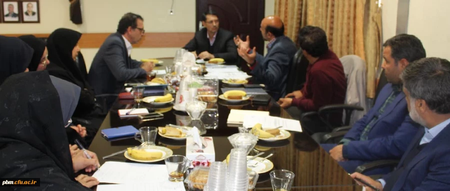 جلسه کمیته تحصیلات تکمیلی دانشگاه فرهنگیان خراسان رضوی
