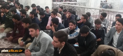 شرکت دانشجومعلمان در جشن روز جوان حرم مطهر امام رضا(ع)