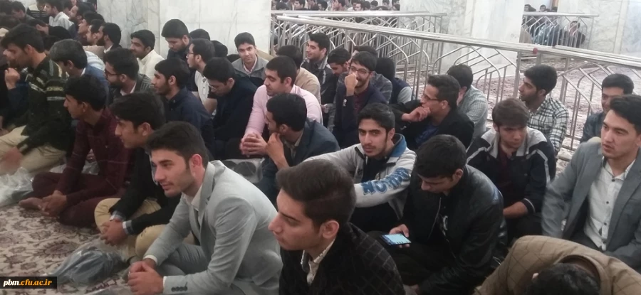 شرکت دانشجومعلمان در جشن روز جوان حرم مطهر امام رضا(ع)