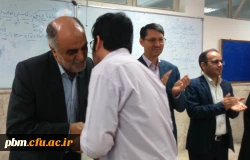 دیدار مسئولین دانشگاه با استادان و تبریک روز معلم