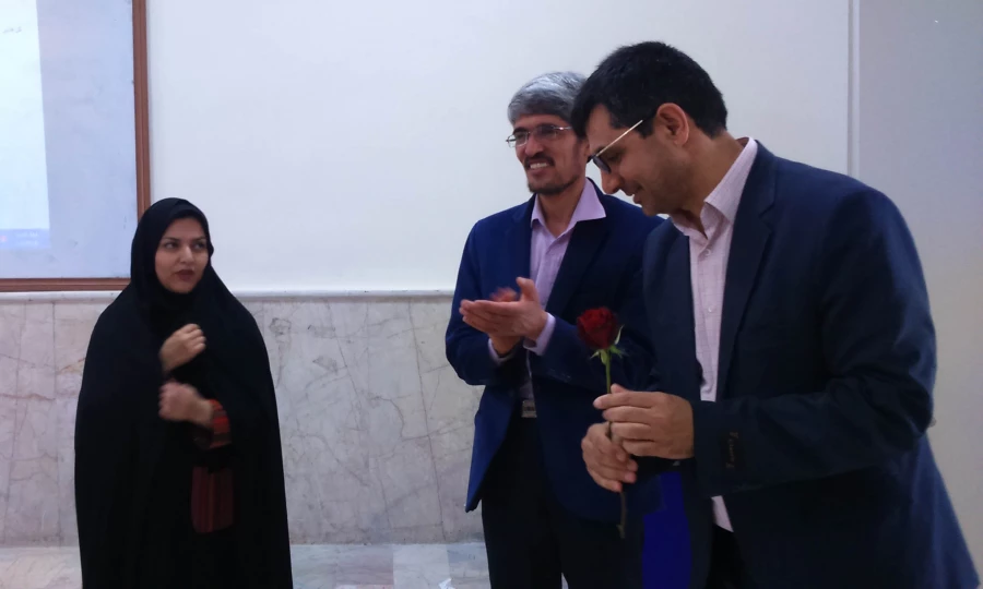 دیدار مسئولین دانشگاه با استادان و تبریک روز معلم