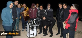 برگزاری اردوی علمی رصد ستارگان در برج رادکان چناران