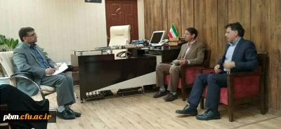 دیدار سرپرست امور پردیس های خراسان رضوی با مدیر کل آموزش و پرورش و مدیرکل توسعه، تجهیز و نوسازی مدارس