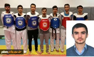 آمادگی دانشجوی تکواندوکار پردیس شهید بهشتی برای شرکت در مسابقات کشوری