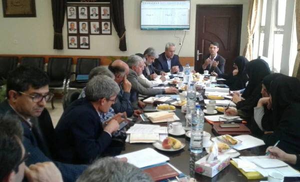 جلسه مدیران گروه های آموزشی دانشگاه فرهنگیان استان