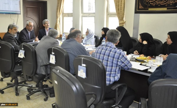 جلسه مدیران گروه های آموزشی دانشگاه فرهنگیان استان