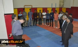 بازدید معاون آموزشی، پژوهشی و فرهنگی دانشگاه فرهنگیان خراسان رضوی از تمرینات آماده سازی گروه سرود پردیس شهید بهشتی مشهد