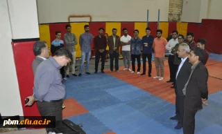 بازدید معاون آموزشی، پژوهشی و فرهنگی دانشگاه فرهنگیان خراسان رضوی از تمرینات آماده سازی گروه سرود پردیس شهید بهشتی مشهد