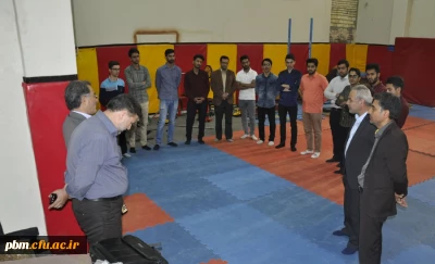 بازدید معاون آموزشی، پژوهشی و فرهنگی دانشگاه فرهنگیان خراسان رضوی از تمرینات آماده سازی گروه سرود پردیس شهید بهشتی مشهد