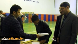 بازدید مدیر امور پردیس های خراسان رضوی از فرایند نام نویسی دانشجومعلمان جدیدالورود