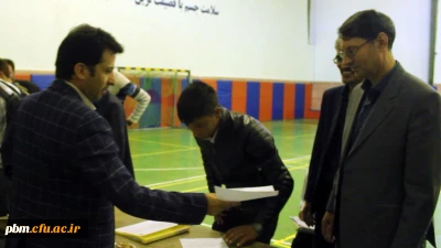 بازدید مدیر امور پردیس های خراسان رضوی از فرایند نام نویسی دانشجومعلمان جدیدالورود