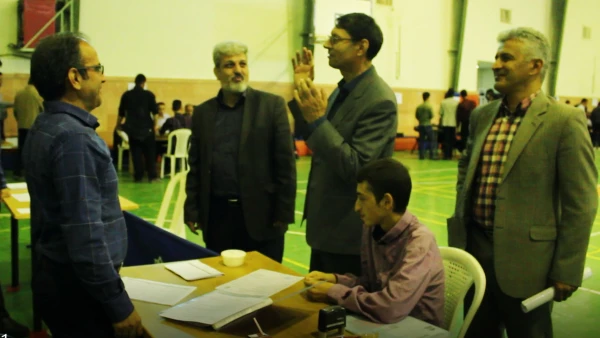 بازدید مدیر امور پردیس های خراسان رضوی از فرایند نام نویسی دانشجومعلمان جدیدالورود