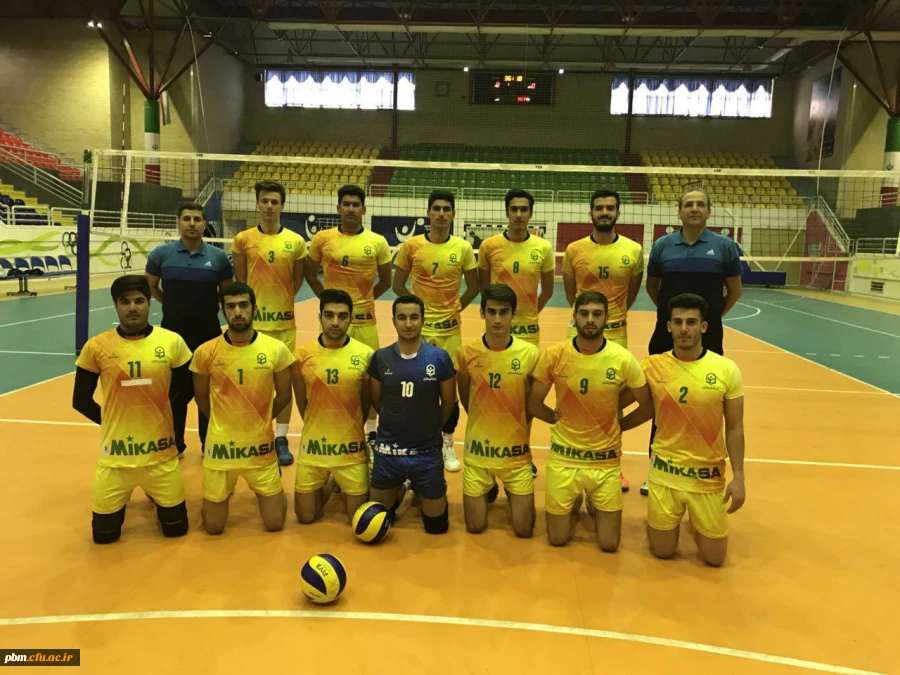 قهرمانی والیبال دانشجویی در کشور