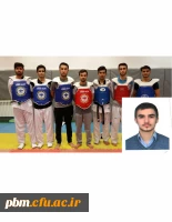 دانشجو علیرضا قنبرآبادی صاحب سهمیه تکواندو دانشجویی در کشور