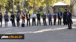 آیین بدرقه دانشجومعلمان اعزامی به کربلا جهت شرکت در مراسم اربعین حسینی