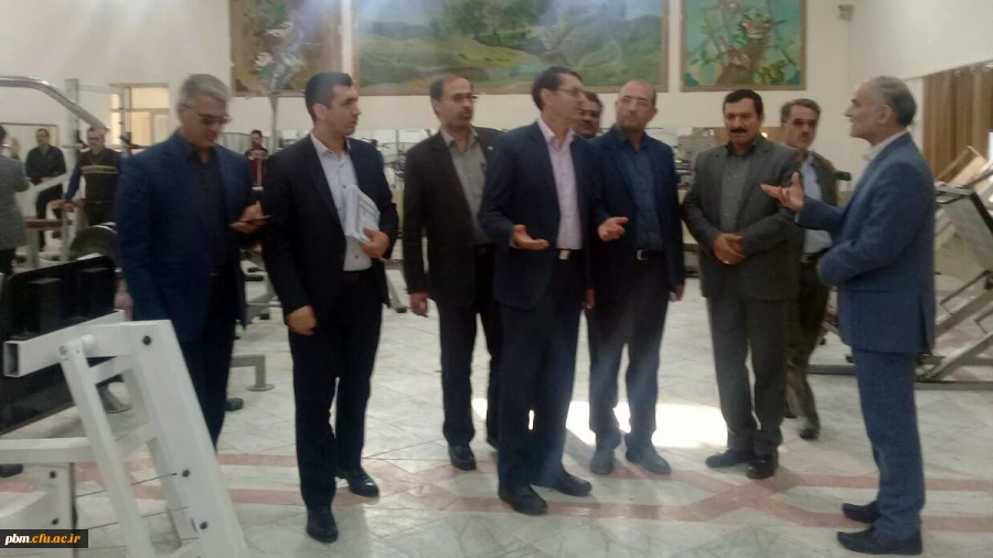 افتتاح سالن بدن سازی پردیس شهید بهشتی خراسان رضوی