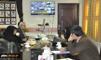 شرکت معاون و کارشناسان دانشگاه فرهنگیان خراسان رضوی در جلسه ویدئوکنفرانس تدوین تاریخ صدساله تربیت معلم
