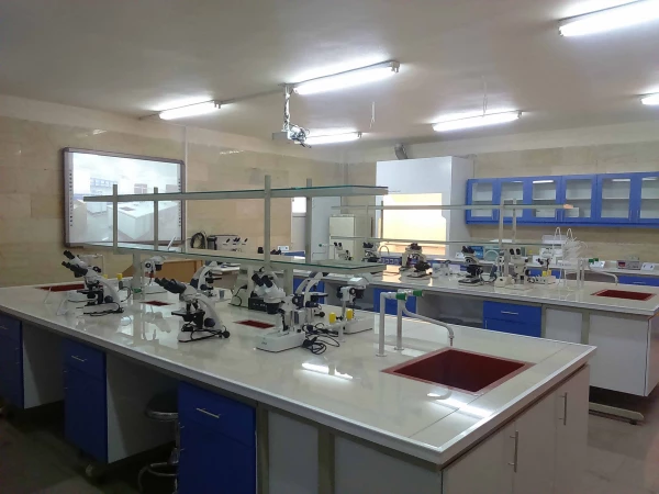 آزمایشگاه زیست شناسی 2 پس از تجهیز و بازسازی