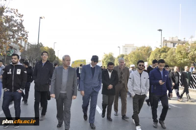 حضور استادان، دانشجویان و کارکنان دانشگاه فرهنگیان خراسان رضوی در راهپیمایی 13آبان
