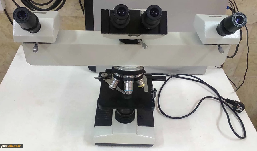 میکروسکوپ استاد و دانشجو