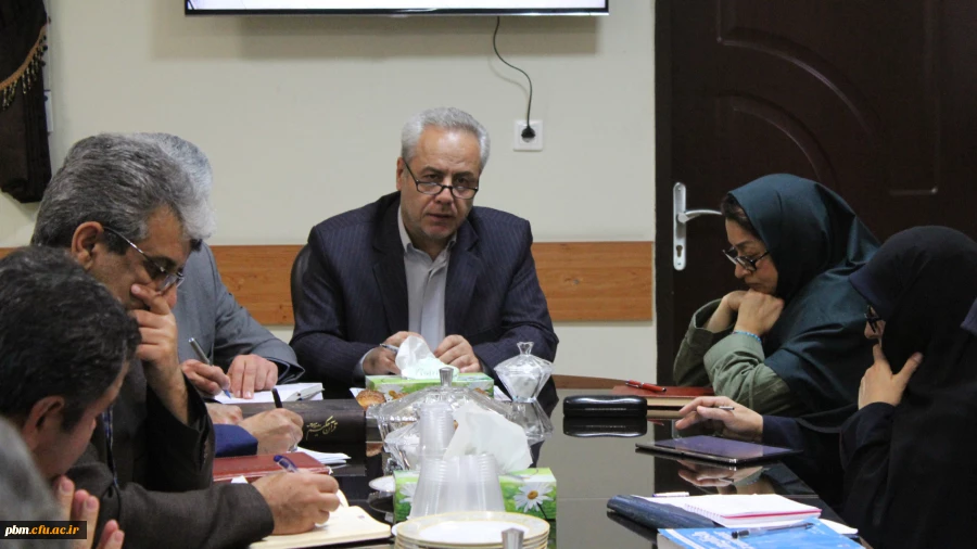 جلسه هماهنگی و هم اندیشی مدیران گروه های آموزشی دانشگاه فرهنگیان خراسان رضوی