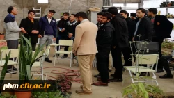 بازدید دانشجویان رشته آموزش کودکان استثنایی از هنرستان تنباکوچی