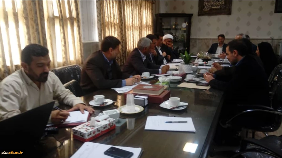 جلسه شورای مدیریت امور پردیس های خراسان رضوی