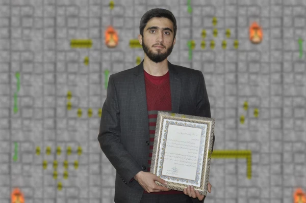کسب رتبه برگزیده توسط دانشجومعلم پردیس شهید بهشتی در مسابقات کشوری محتوای الکترونیکی
