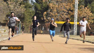 برگزاری مسابقات  دو 100 متر انتخابی تیم پردیس شهید بهشتی