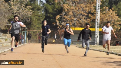 برگزاری مسابقات  دو 100 متر انتخابی تیم پردیس شهید بهشتی