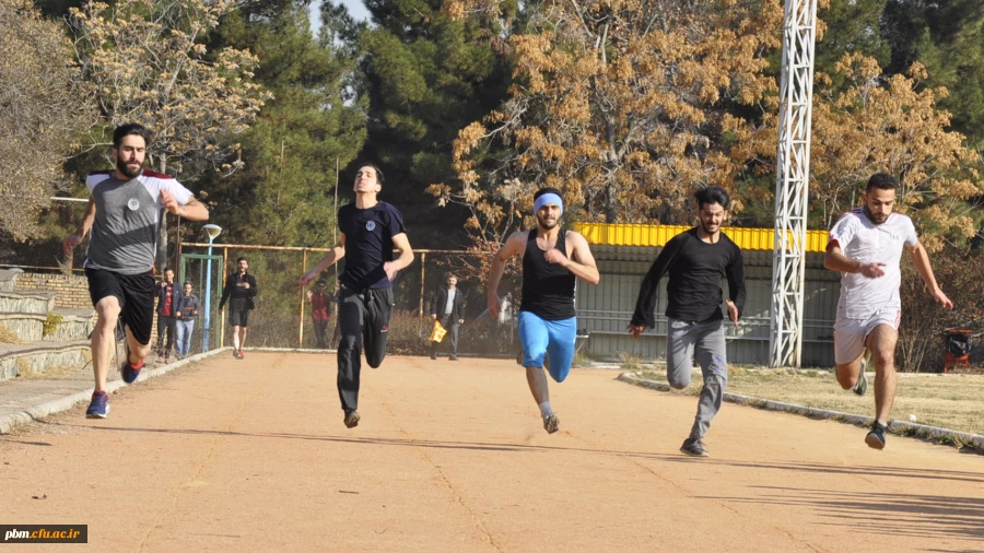 مسابقات دو 100 متر انتخابی تیم پردیس شهید بهشتی