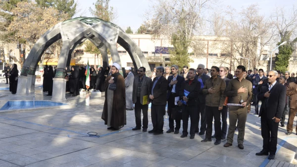 ادای احترام کارشناسان آموزش دانشگاه فرهنگیان سراسر کشور به مقام والای شهدا