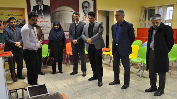 بازدید معاون اموزشی و تحصیلات تکمیلی دانشگاه فرهنگیان از موزه علوم و تاریخ طبیعی پردیس شهید بهشتی