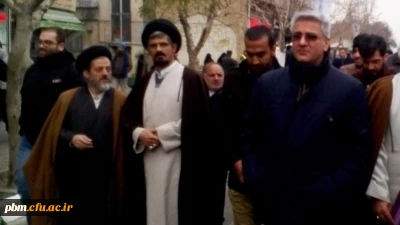 شرکت مسئولان، استادان، کارکنان و دانشجویان دانشگاه فرهنگیان خراسان رضوی در راهپیمایی روز بصیرت و میثاق امت با ولایت