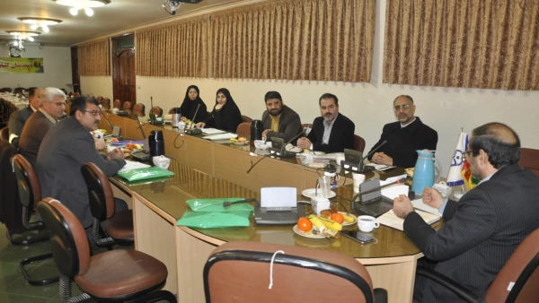 جلسه کارشناسان حراست دانشگاه فرهنگیان خراسان رضوی