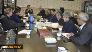 برگزاری جلسه هماهنگی و برنامه ریزی امتحانات پایان نیم سال اول