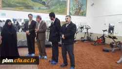 بازدید معاونت دانشجویی دانشگاه فرهنگیان از سالن ورزشی پردیس شهید بهشتی