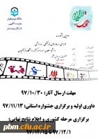 جشنواره طراحی رسانه های فرهنگی ورزشی